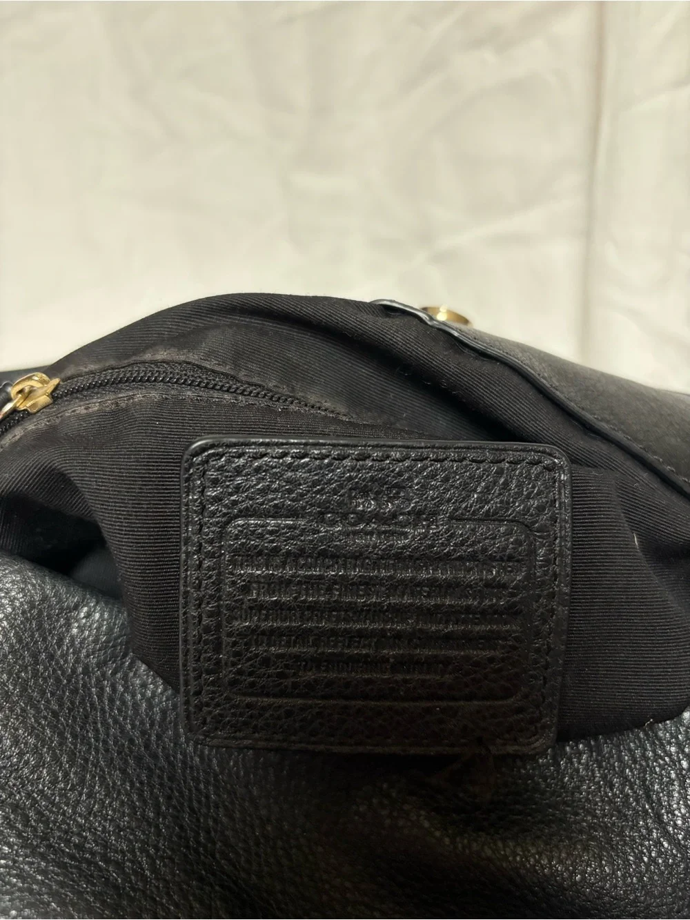Vintage Y2K coach Madison phoebe leather shoulder bag